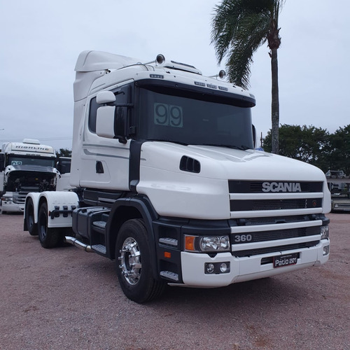 Caminhão Scania T124 360 Bicuda 6x2 Trucado T 124 1999