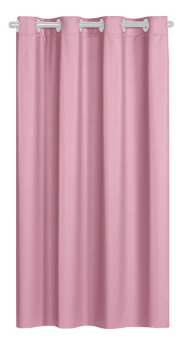 Cortina Blackout De Pvc 1,40m X 1,60m Azul Cor Cortina Rosa