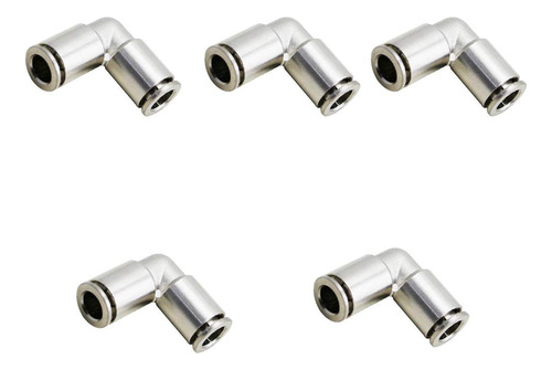 Nickel-plated Brass Push To Connect Air Fittings 6mm Pn...