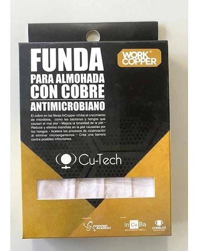 Fundas Para Almohadas Con Cobre Antimicrobiano Certificadas