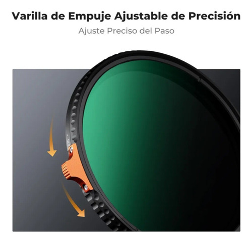 Filtro Variable 77mm K&f Concept Nd2-nd32+cpl 2 En 1