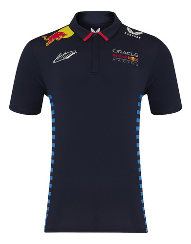 Red Bull Racing Camiseta Polo Checo Pérez Oficial 2024 F1