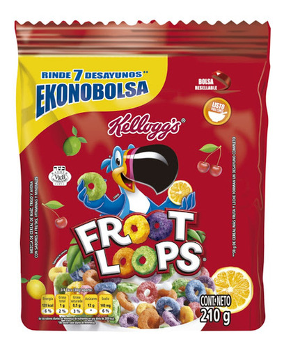 Cereal Froot Loops Bolsa