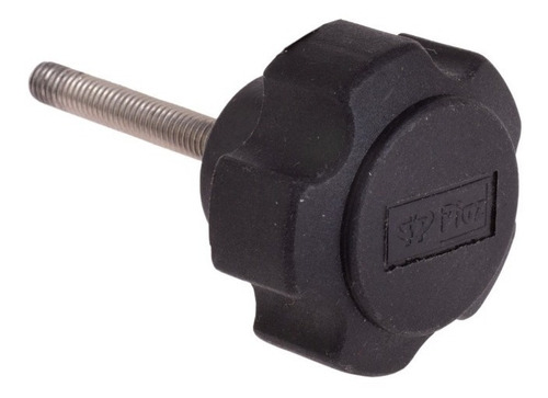 Perilla Ajuste Plástica Ø35 Rosca Macho M10x35 Inoxidable Pa