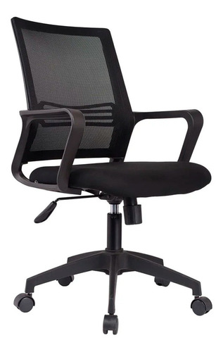 Cadeira de escritório Best Chair Prime Line Mesh PL PRIME LINE ergonômica  preta com estofado de mesh