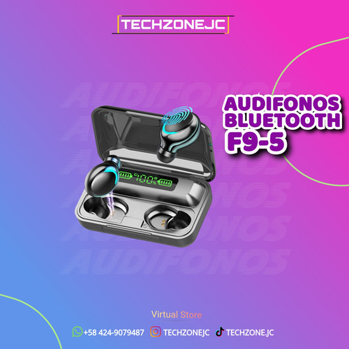 Audifonos Inalambricos Bluetooth F9 Tws + Powerbank