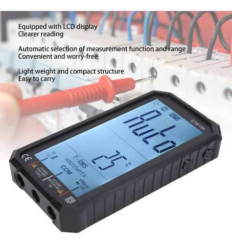 Et8134 Multimedia Digital Multiple Voltage Medidor De