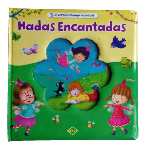  Libro Rompecabezas Hadas Encantadas Para Niñas