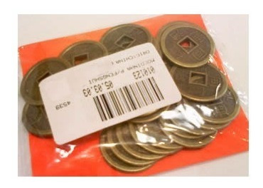 Imagem 3 de 3 de 30 Moedas Chinesas Para Feng Shui I Ching 2,5cm Novo