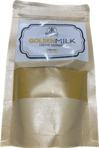 Golden Milk 100 Gr Kattleya Naturrals Leche Dorada