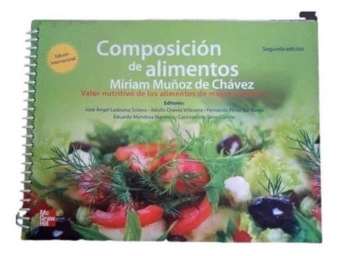 Composición De Alimentos Valor Nutritivo Mayor Consumo R2