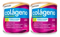 Comprar Suplemento Em Pó Maxinutri Colágeno Hidrolisado Pó Colágeno Hidrolisado 2 Em 1 Colágeno Colágeno Hidrolisado 2 Em 1 Sabor Amora Em Lata De 550g Pacote X 2 U