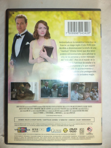 Magia A La Luz De La Luna. Woody Allen, Stone, Firth (Usado)