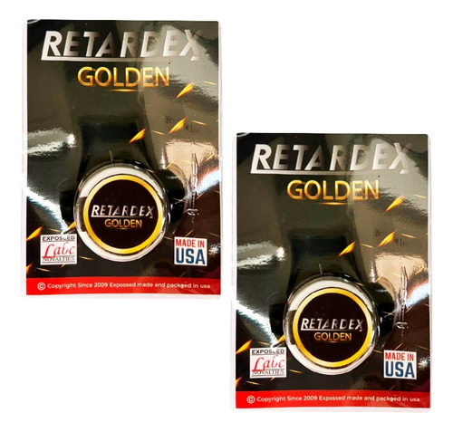 Pack X2 Crema En Gel Retardante Golden Maximo Rendimiento