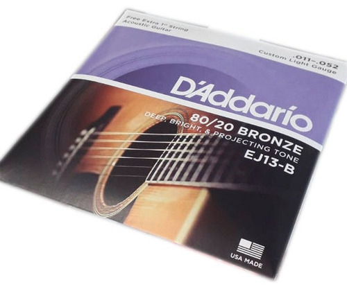 Corda Para Violão 011 Ej13-b Daddario