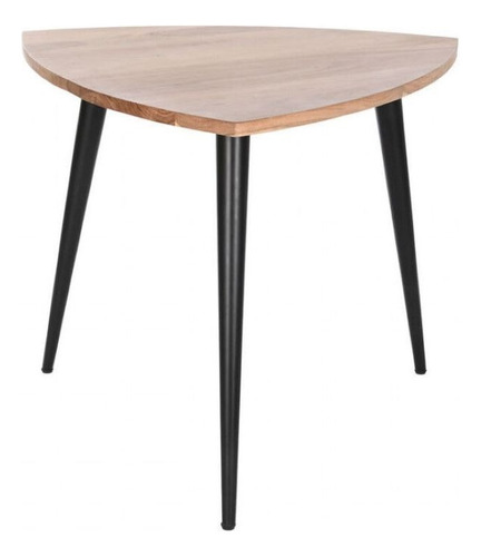 Mesa De Comedor Ovalo De 90 Cm Roble