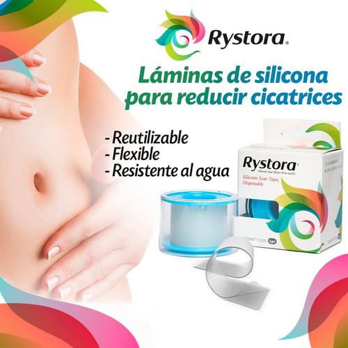 Rollo De Silicona Para Cicatrices/casadelasalud