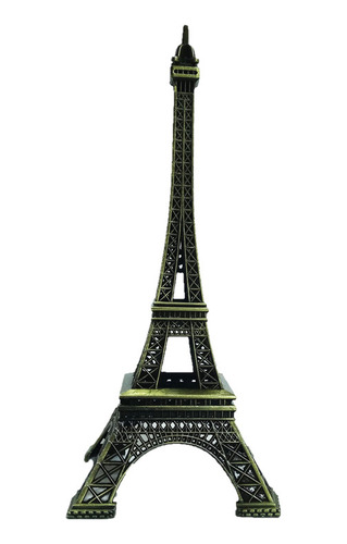 Adorno Plastico Francia Torre Eiffel 18cm