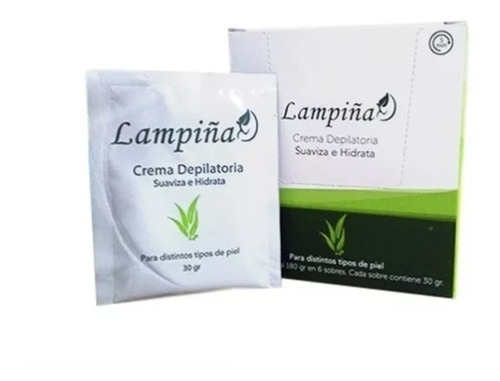 Crema Depilatoria Corporal Lampiña - g a $230