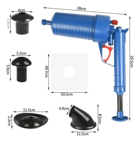 Destapador Para Baño Cañerías Limpiador De Desagüe Universal