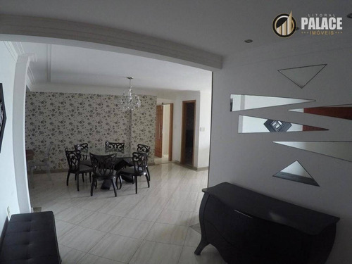 Apartamento Com 3 Dormitórios À Venda, 161 M² Por R$ 695.000,00 - Tupi - Praia Grande/sp - Ap1159