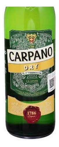 Pack De 4 Vermouth Carpano Dry Blanco 1l