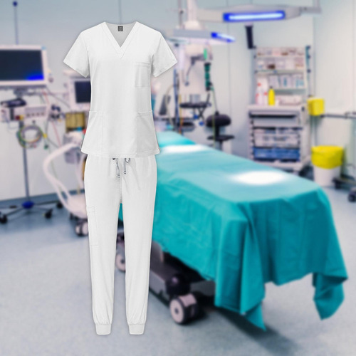 Los Uniformes Del Oficio De Enfermera Que Dan Masajes A Las