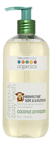 Nature's Baby - Champú 3 En 1, Gel De Baño Y Cara, Formul.