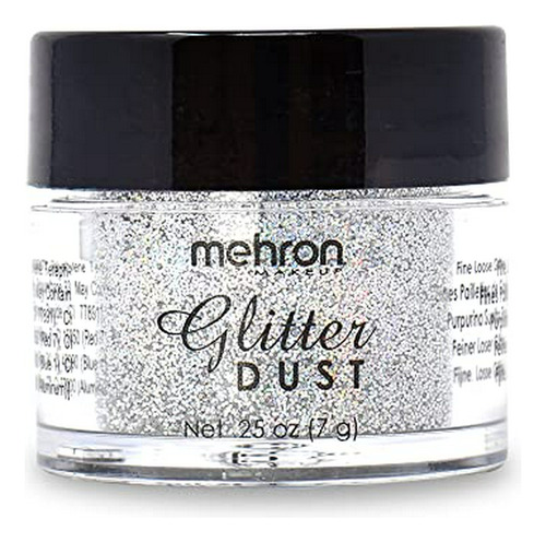 Brillo Holográfico Mehron Glitterdust 0.25 Oz.
