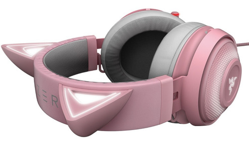Imagen 8 de 10 de Auriculares Gamer Razer Kraken Kitty Edition Usb Chroma Rgb