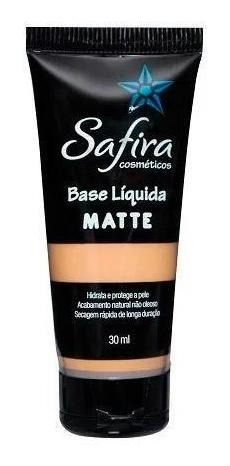 Base Líquida Matte - Safira Cor:01