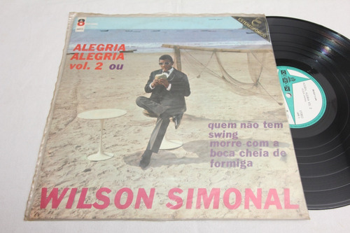 Vinilo Wilson Simonal Alegria Vol 2 1968 Brasil Samba Cf