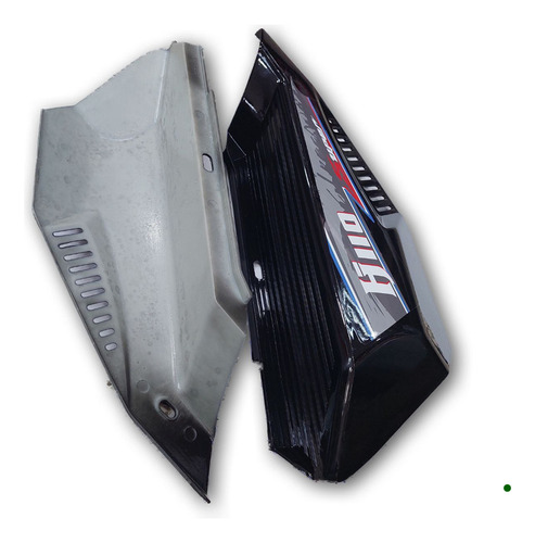 Tapa Lateral Trasera Kit Negro Hj 110 Hj110 Mope Solpar Moto