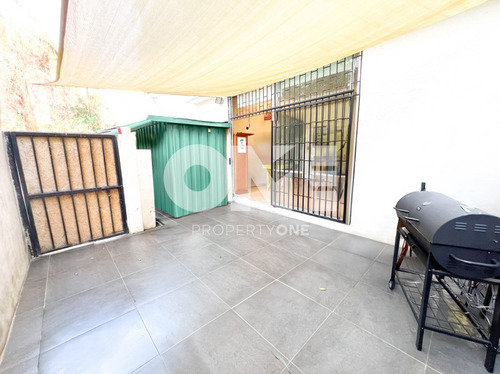 Depto En Venta Las Condes En Condominio /primer Piso Jardin