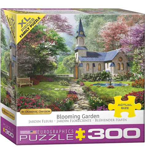 Puzzle De 300 Piezas Xl Blooming Graden - Eurographics  