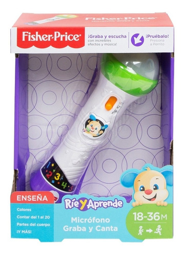 Micrófono Graba Y Canta Fisher Price