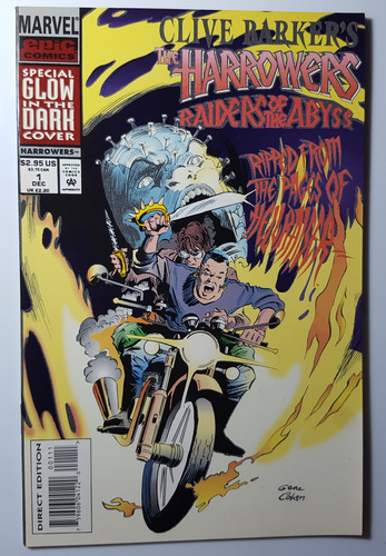 1993 The Harrowers Glow In The Dark #1 Diciembre Marvel