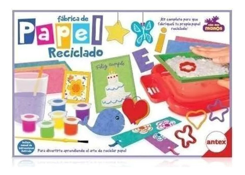 Kit Manualidades Fabrica Papel Reciclado 0024 Antex