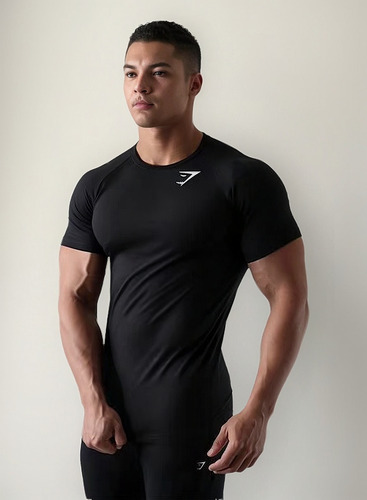 Playera De Verano Deportiva De Secado Rápido Para Hombre