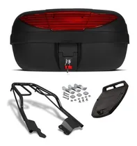 Comprar Bau Bauleto Moto 45 Litros Para 2 Capacetes + Churrasqueira