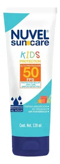 Protector Solar Infantil Nuvel Suncare Kids Fps 50 120ml