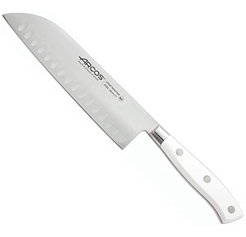 Cuchillo Arcos 7 Pulgadas Riviera Range Santoku Con Mango Bl