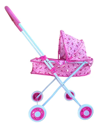 Coche Paseador Muñecas Bebés Juguete Paraguas Grande