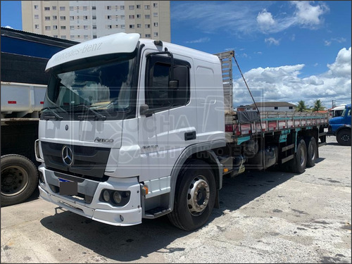 Mercedes Benz Atego 2429, 6x2, Ano 2013 Na Carroceria