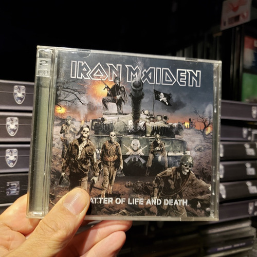 Iron Maiden - A Matter Of Life And Death Cd + Dvd 2006 Arg 