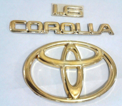 Emblemas Toyota Corolla Cammry 1.6