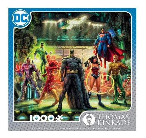 Rompecabezas Justice League 1000 Piezas Dc Batman Superman