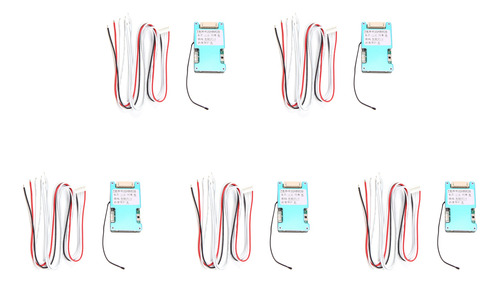 Placa De Protección De Batería De Litio 18650 Balance, 5 Uni