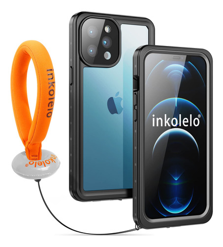 Inkolelo Funda Impermeable Compatible Con iPhone 12 Pro Max,