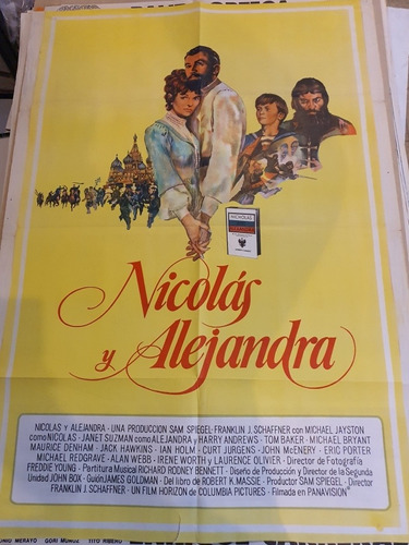 1 Afiche Cine Original - Lote De 1-773-nicolas Y Alejandra